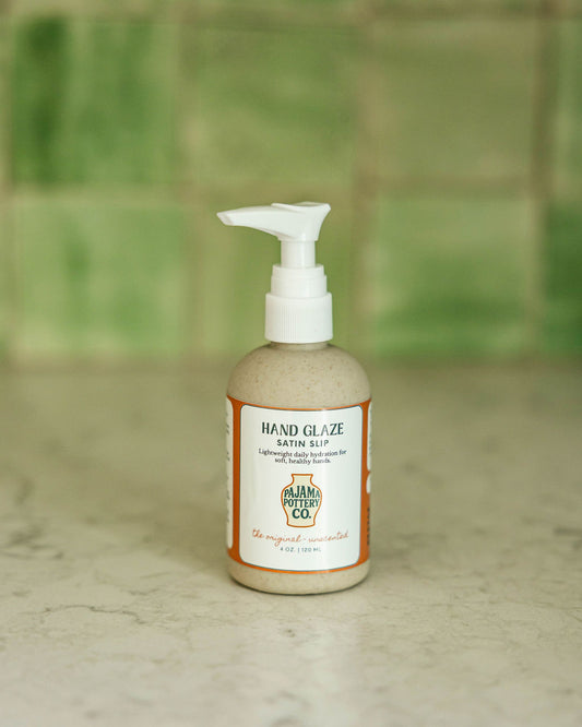 Pottery lotion unscented and vegan