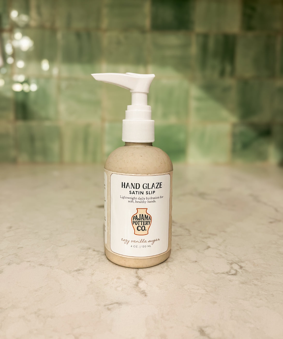 Satin Slip Cozy Vanilla Sugar Hand Glaze