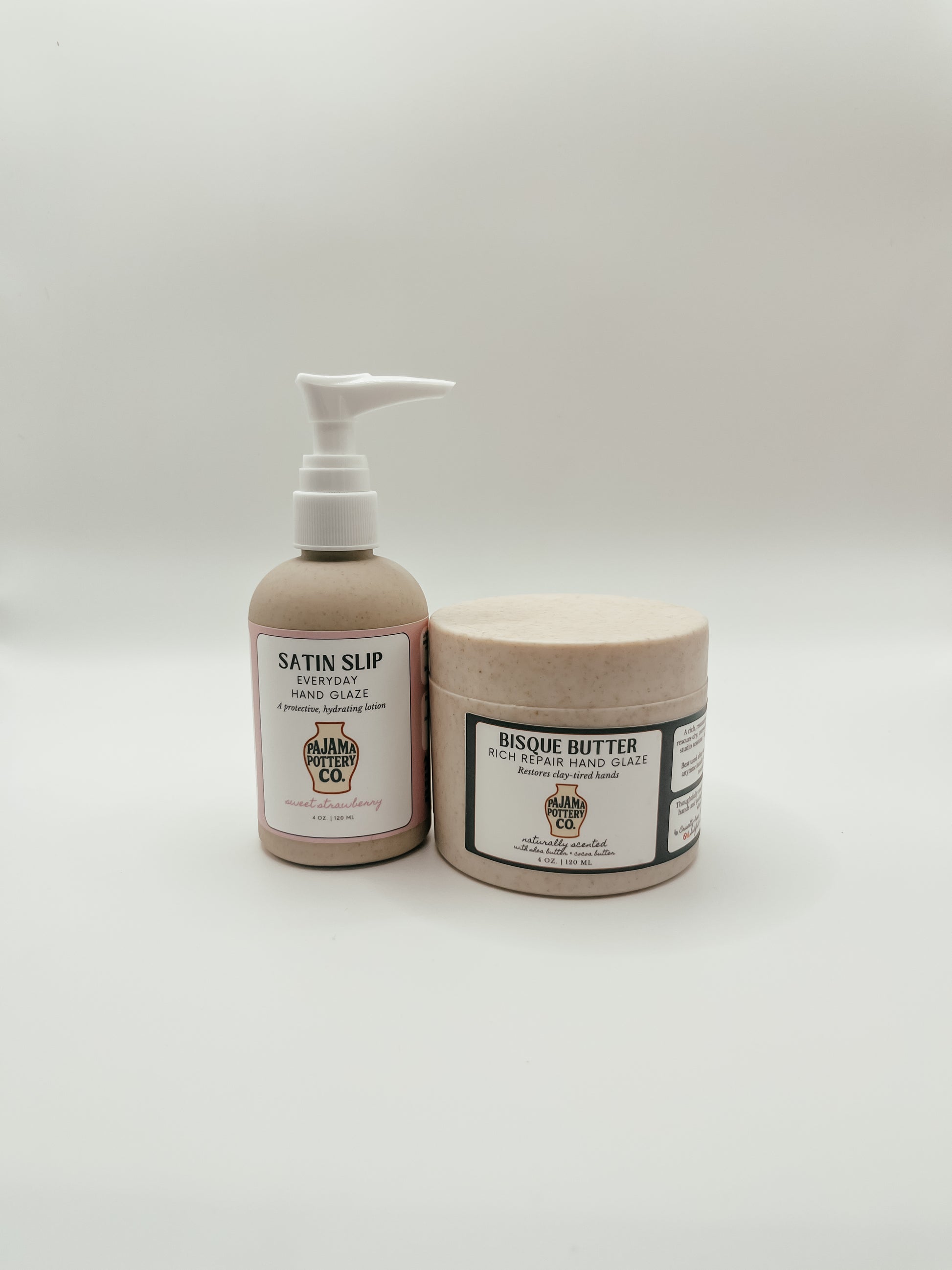 Before & After Clay Hand Glaze Duo